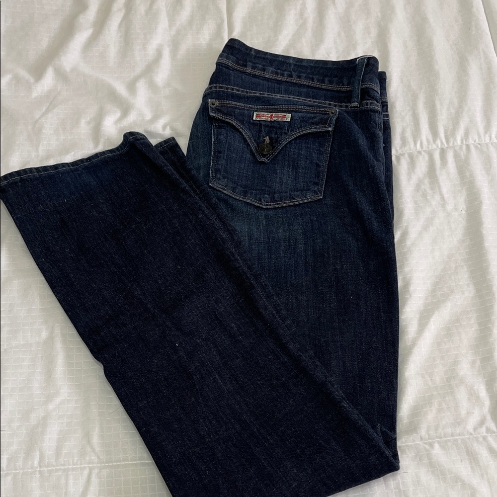 Hudson dark blue Beth micros baby boot jeans